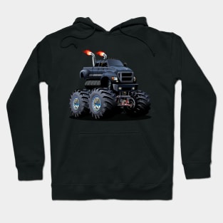 Cartoon monster truck Hoodie